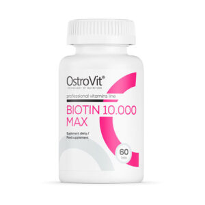 بیوتین 10.000 مکس استرویت 60 عددی OstroVit Biotin 10.000 MAX