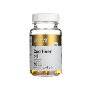 کاد لیور اویل استرویت 60 عدد OstroVit Cod liver oil