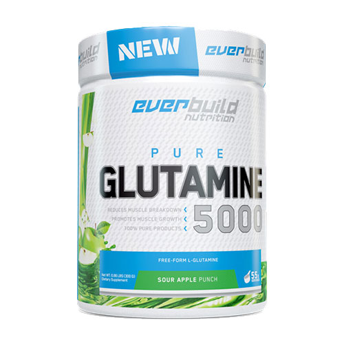 گلوتامین 5000 اوربیلد 500 گرم Everbuild Glutamine