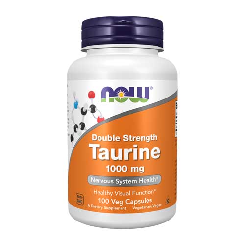 تائورین 1000 ناو 100 عدد Taurine 1000 mg Veg NOW