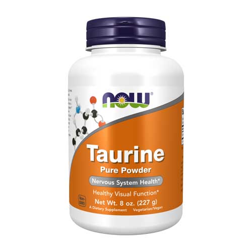 ودر پیور تائورین ناو 227 گرم Taurine Pure Powder NOW
